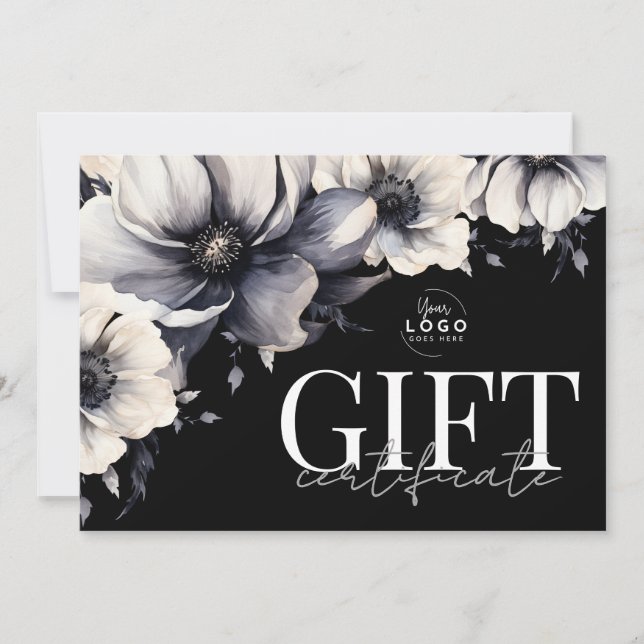 Invitación Versión de Certificado de Regalo (Anverso)