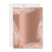 Vestido de novia Sweet 16 Rosa Cobre Diamante Bril