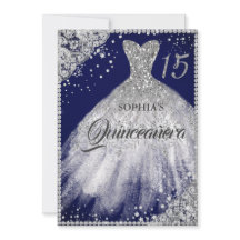 Vestido de Quinceañera de encaje de diamante plate