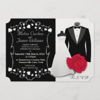 Vestido elegante del smoking y de boda