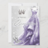 Vestido morado de plata invierno copos de nieve Qu