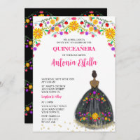Vestido Princesa de Fiesta Mexicana Quinceanera