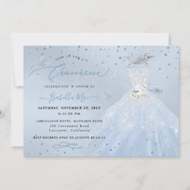 Invitación Vestido Quinceanera