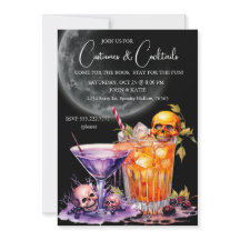 Vestidos y cócteles Halloween