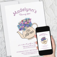Vestir a los Chicas del Par-Tea Fiesta del té de c