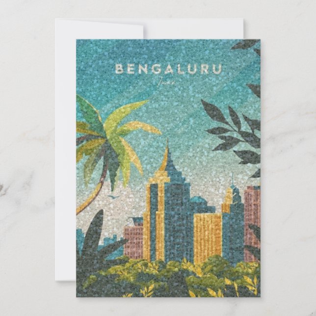 Invitación Viajar a BENGALURU (Anverso)