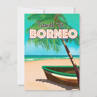 Invitación Viajar a Borneo