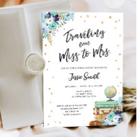 Viajar de Miss a Sra. Adventure Bridal Shower