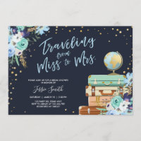 Viajar de Miss a Sra. Floral Bridal Shower