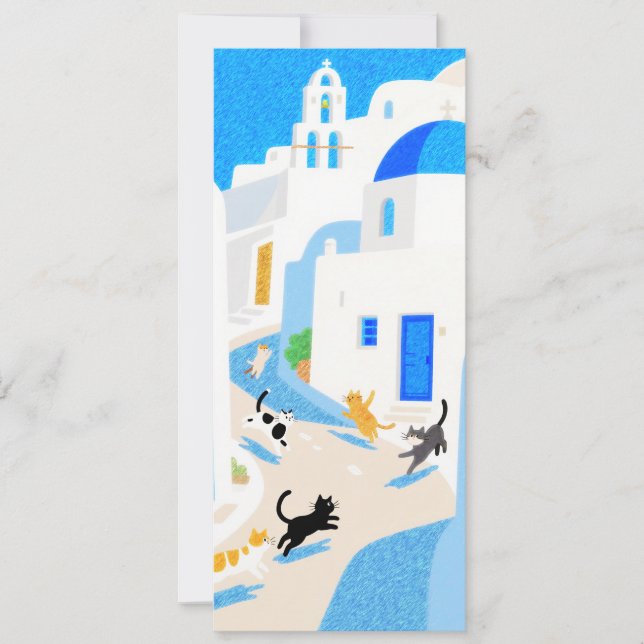 Invitación Viaje a Grecia (Anverso)