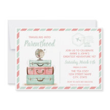Viaje Baby Shower Parenthood Coral Mint