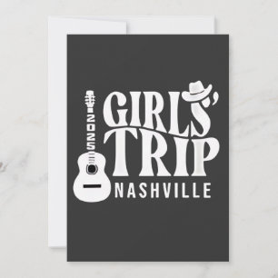 Invitación Viaje de chicas a Nashville 2025 Vacaciones de ver