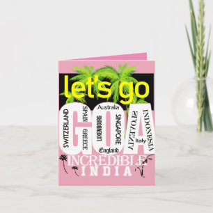 Invitación Viaje de Goa