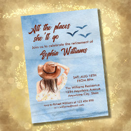 Invitación viaje de retiro todos los lugares de la mujer acua