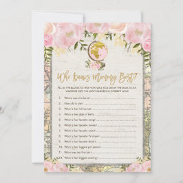 Invitación Viaje de Vintage Rosado que conoce a mi mejor cart