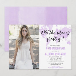 Invitación Viaje oh los lugares ella irá foto de la