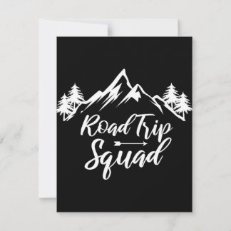 Invitación Viaje por carretera Excursión Viaje