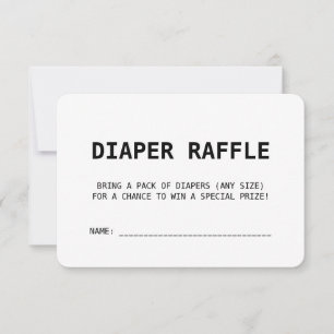 Invitación Viaje Tema Boho Beige Baby Shower Diaper Raffle