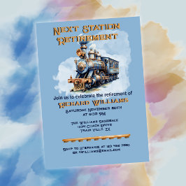 Invitación Viajes de jubilación en la siguiente estación de t