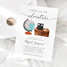 Viajes De Novias Ducha El Amor Es Una Aventura