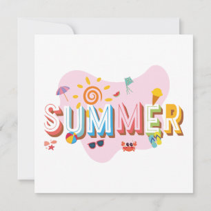 Invitación Vibes de verano