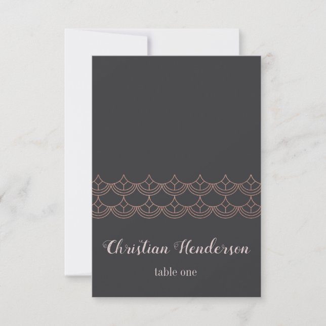 Invitación Vibraciones de decoración (Anverso)