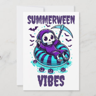 Invitación Vibraciones de Summerween – Segador Relajado