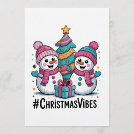 Invitación Vibraciones Navideñas Felices