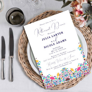 Invitación Vibrante Cena de Ensayo de la Fiesta Mexicana del