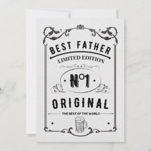 Invitación Vida de papá, mejor vida