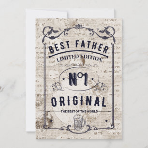 Invitación Vida de papá, mejor vida