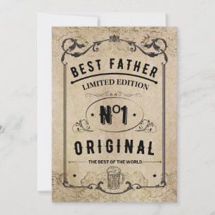 Invitación Vida de papá, mejor vida