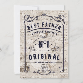 Invitación Vida de papá, mejor vida