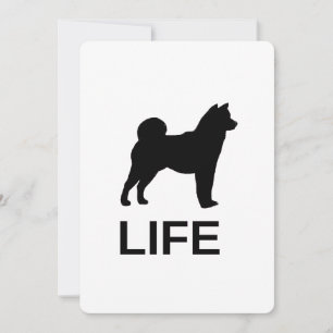 Invitación vida de shiba inu