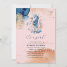 Vida Marina | Es una niña Babyshower de caballito