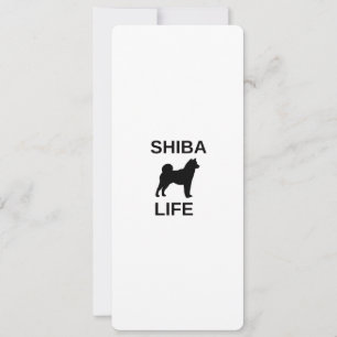 Invitación vida shiba