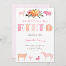 Vieja fiesta de cumpleaños de la granja MacDonald 