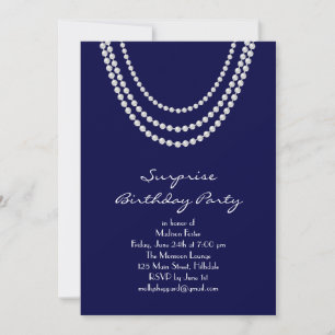 Invitación Vieja fiesta de cumpleaños sorpresa de Hollywood i