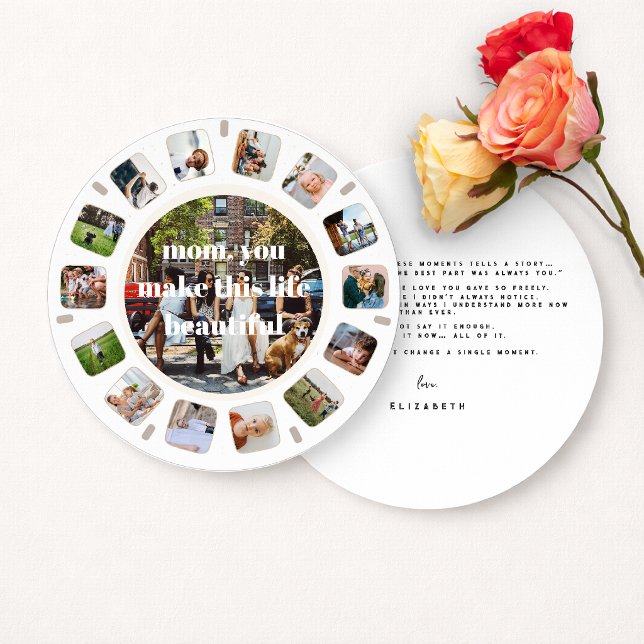 Invitación Viewfinder Memories Mother’s Day Photo Card (Subido por el creador)