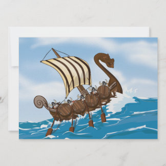 Invitación Viking Ship