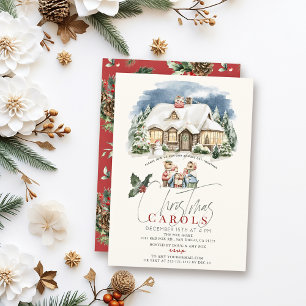Invitación Villancicos Musical Representación de Navidad Rato