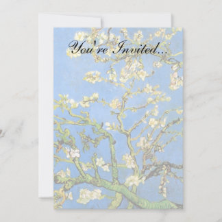 Invitación Vincent Van Gogh - Almendro en Flor Arte Fino