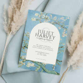 Invitación Vincent Van Gogh Almond Blossom Boda Floral