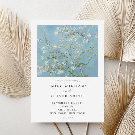 Invitación Vincent Van Gogh Almond Blossom Boda Floral
