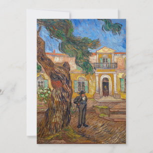 Invitación Vincent Van Gogh - Asilo de Saint-Paul en Saint-Ré