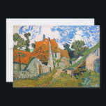 Invitación Vincent van Gogh - Calle de Auvers-sur-Oise<br><div class="desc">Calle de Auvers-sur-Oise - Vincent van Gogh,  Oil on Canvas,  1890 en Auvers-sur-Oise</div>