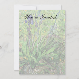 Invitación Vincent Van Gogh - El Iris Amante de la Naturaleza