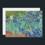 Invitación Vincent Van Gogh - Irises<br><div class="desc">Irises / Iris - Vincent Van Gogh,  1889</div>