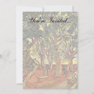 Invitación Vincent Van Gogh - Jardín del Hospital de Saint Pa