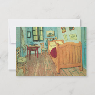 Invitación Vincent van Gogh - La habitación de Vincent en Arl
